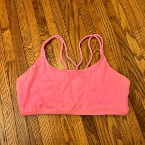 Ivivva Girl Pink Reversible Sports Bra Size 10